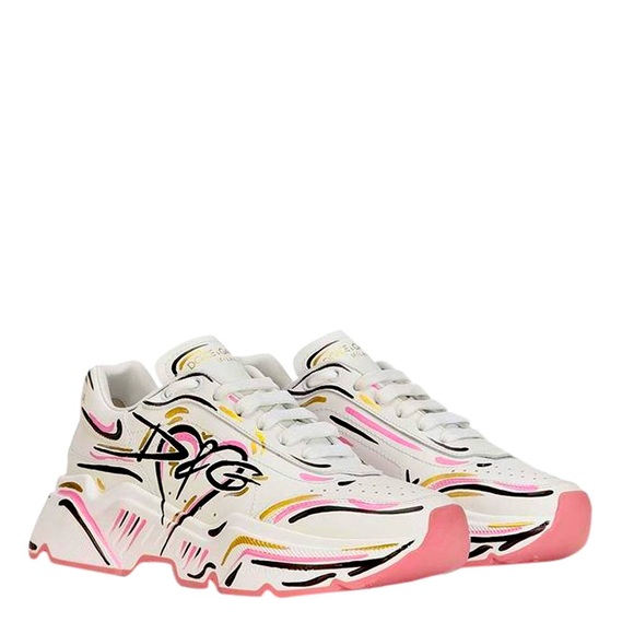 Dolce & Gabbana Hand painted Daymaster low top sneakers - Picture 2 of 9